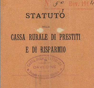 Statuto Cassa Rurale Cavedine